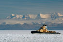 Icebreaker at work.